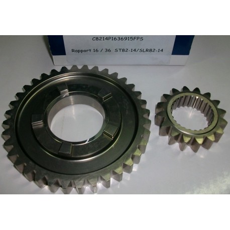 Jeu de rapports de 1ère 16x36 ST82.14 RCZ Racing Cup Jeu de rapports de 1ère 16x36 ST82.14 RCZ Racing Cup