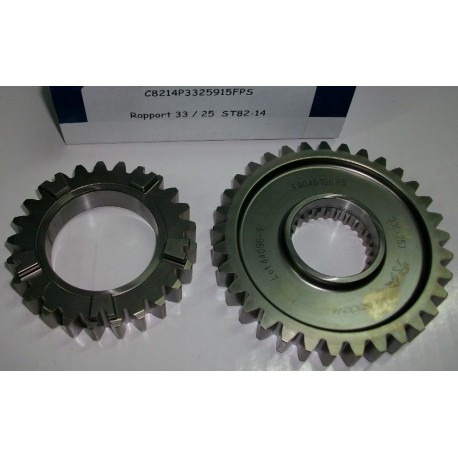 Jeu de rapports de 6ème 33x25 ST82.14 RCZ Racing Cup Jeu de rapports de 6ème 33x25 ST82.14 RCZ Racing Cup