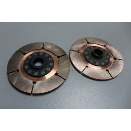 Jeu de disques d'embrayage CP614 Ø140mm avec moyeu 1" / 23 cannelures