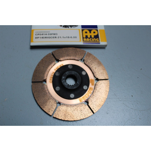 Disques d'embrayage CP614 Ø140mm avec moyeu Ø21 / 18 cannelures