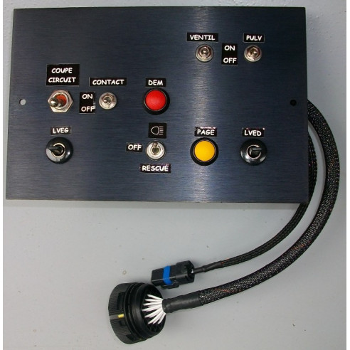 Tableau de bord 207 RC Rallye