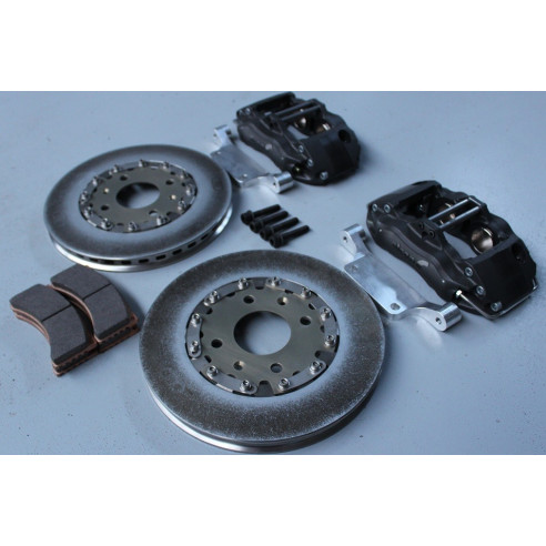 Kit freins AV ALCON 4 pistons - disques Ø285mm ep:26mm - plaquettes CL RC6